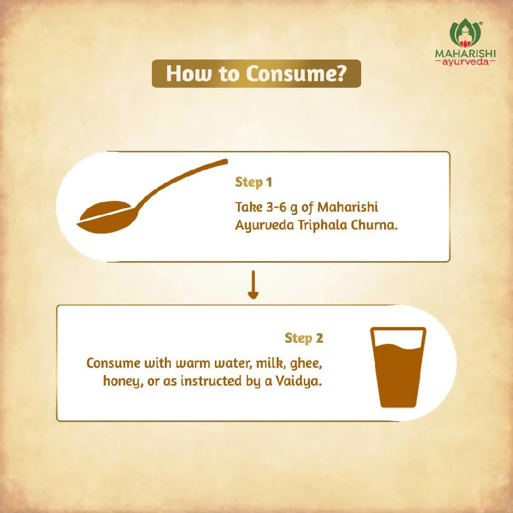 Maharishi Ayurveda Triphala Churna, 100g-6.webp